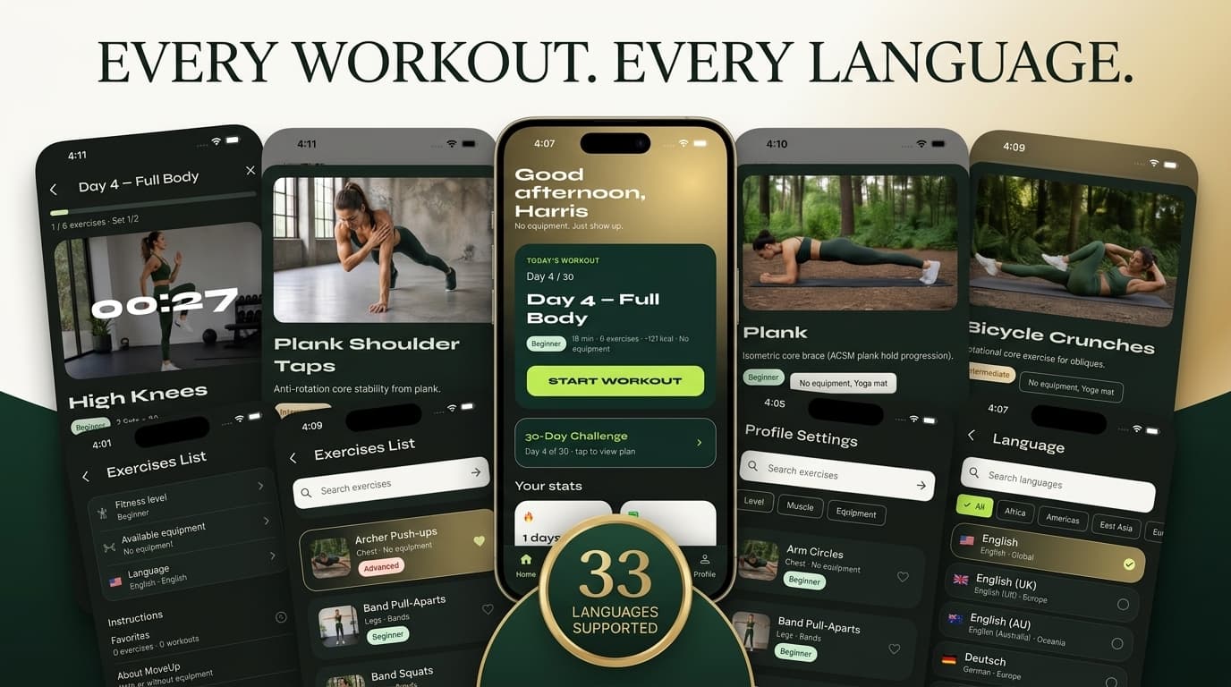 MoveUp Gym feature graphic