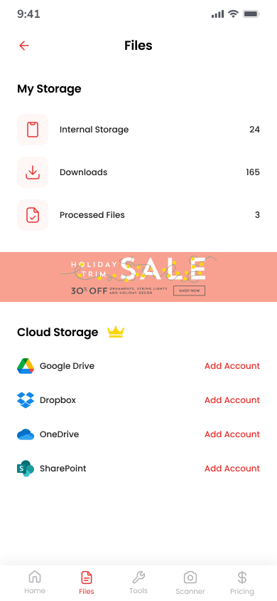 PDF Pocket files